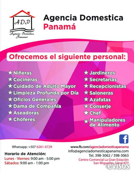 Empleadas Domesticas En Panama En Ciudad De Panamá Servicio Doméstico 86732 5861